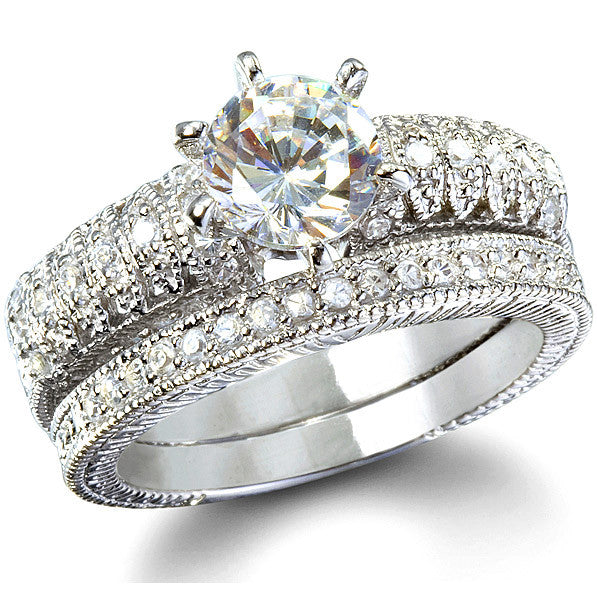 Edwardian 1.01 Carat Diamond Filigree Ring - GIA H SI2